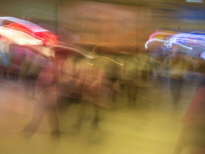 Distorted bodies, fragmented attention, and borrowed convictions