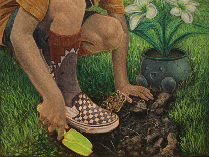 Mister Toledo, Recuerdo (detail), 2025. Courtesy of Thinkspace Projects