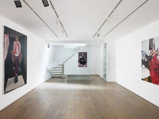 Teodora Axente, From horizon of the matter, rises the vertical of the soul, exhibition view. Courtesy of gallery rosenfeld
