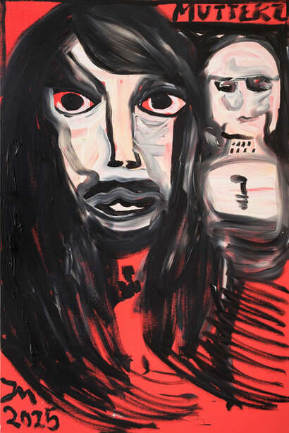 Jonathan Meese, Art is family business II !, 2025. Courtesy of Tim Van Laere Gallery