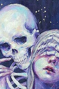 The mind wrapped around the understanding of love and death by Haenuli