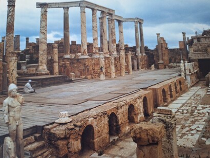 Oggi le rovine di Leptis Magna, tra le meglio conservate del mondo romano, sono Patrimonio dell’Umanità dell’UNESCO. Foto di Valeria Caldelli
