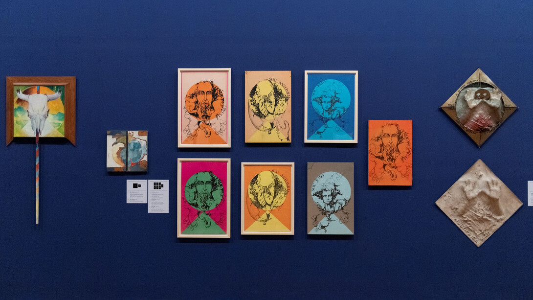 Flávio Império: Du hast den Willen und er ist frei, ausstellungsansicht. Mit freundlicher genehmigung der Pinacoteca