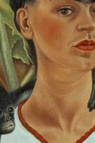 Frida Kahlo Self-portrait with Monkeys (1943)