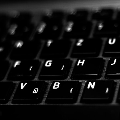 Die stumme Sinfonie der Tasten beim Schreiben