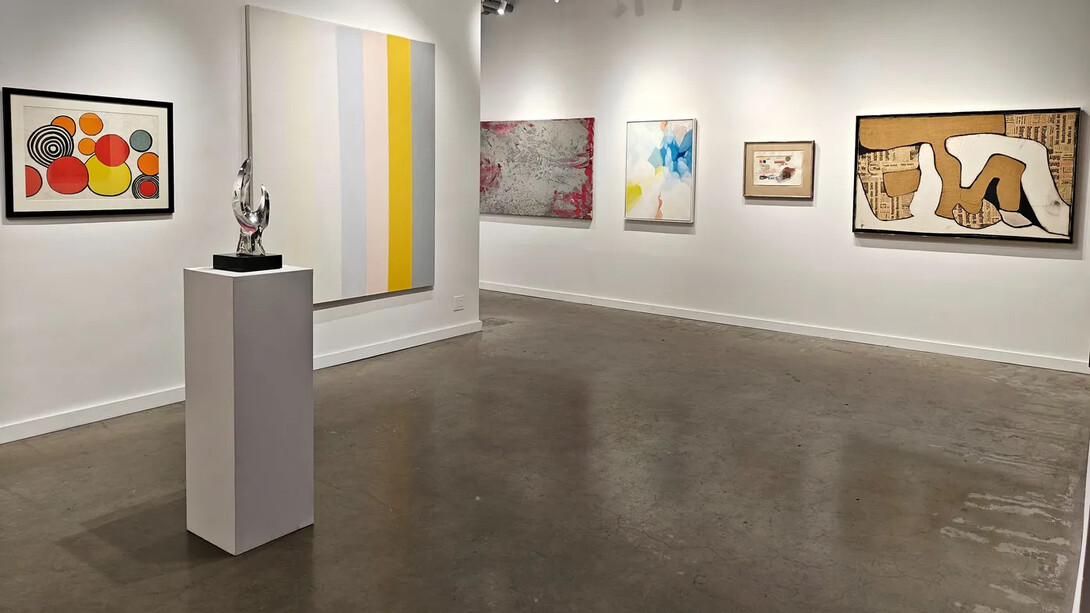 Various artists, 50 years ago, exhibition view. Courtesy of Lincoln Glenn Gallery