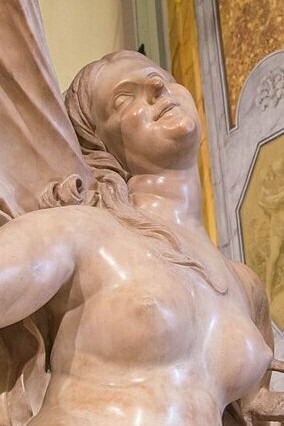 Gianlorenzo Bernini, "La verdad descubierta por el tiempo", escultura, 1645