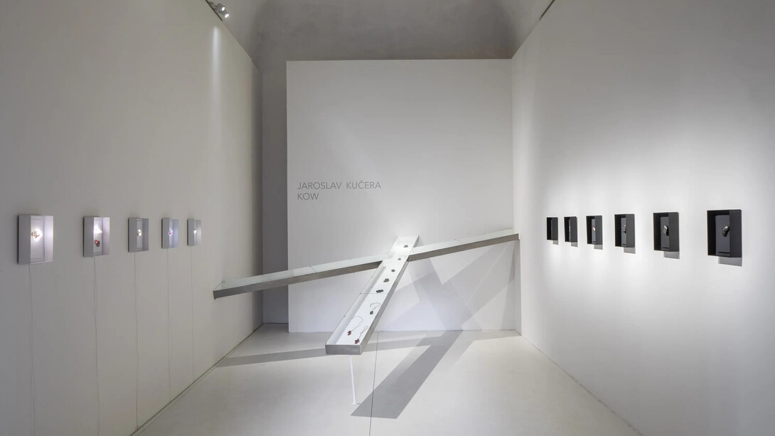 Jaroslav Kučera, Cross section, exhibition view. Courtesy of GASK
