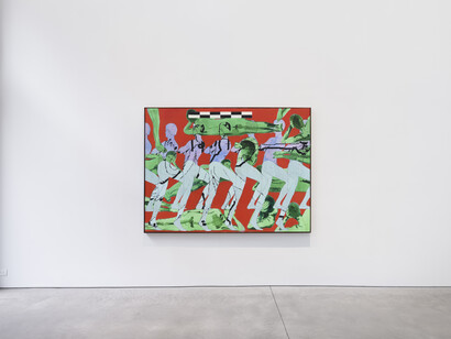 Olivia van Kuiken, Bastard rhyme, exhibition view. Courtesy of Matthew Brown Gallery 