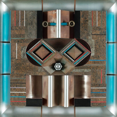 Satish Gujral, Untitled (detail), 1974. Courtesy of DAG