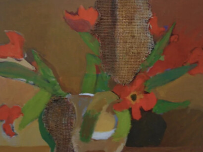 David Bradford, Tulips (detail), 2023. Courtesy of Bowery Gallery 