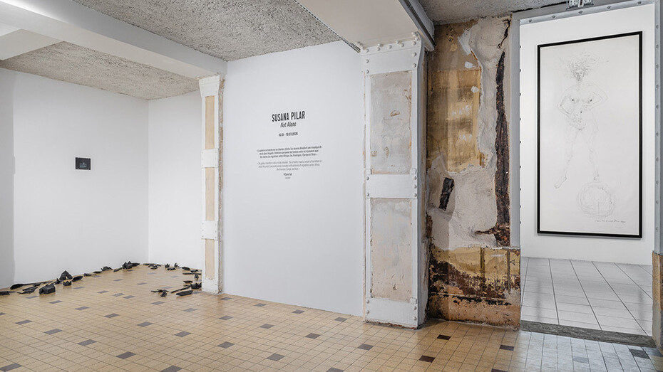 Susana Pilar, Not alone, vue de l'exposition. Avec l'aimable autorisation de la Galleria Continua