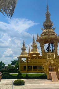 Wat Rong Khun, il Tempio Bianco, a Chiang Rai, Thailandia