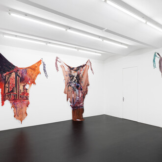 Raphaela Vogel, Stop! (The infinite regress), exhibition view. Courtesy of Galerie Meyer*Kainer