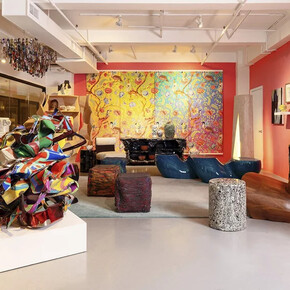 Kati Curtis, The art-led interior, exhibition view. Courtesy of Wexler Gallery