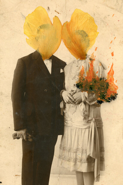 Manon Timmers, Sans titre, série Albums, abîmes. Avec l'aimable autorisation de La Châtaigneraie © Manon Timmers