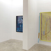 Salvador Cidrás, El gesto prestado, vista de exhibición. Cortesía de la Galería silvestre