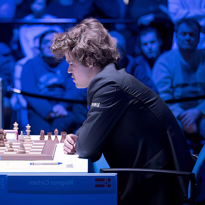 Magnus Carlsen aus Norwegen