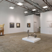 Kaleta Doolin, Certainly, uncertain, exhibition view. Courtesy of Erin Cluley Gallery