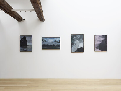 Erik Steffensen, Elements, exhibition view. Courtesy of Galleri Bo Bjerggaard 