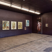 Various artists, The campus. 2025 annual exhibition, exhibition view. Courtesy of James Cohan Gallery