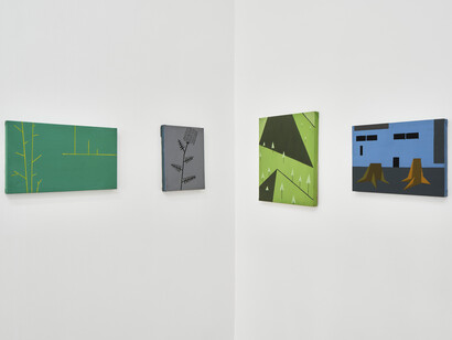 Various artists, Local stigma, exhibition view. Courtesy of Hunt Kastner