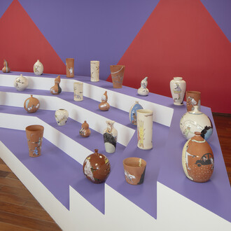 Gabriel Garcilazo,  Archive of the persistent narrative, exhibition view. Courtesy of Proyectos Monclova. Photo by Ramiro Chaves