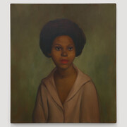 John Currin, Untitled, 1990, Oil on canvas, 87.6 x 77.5 cm, 34 1/2 x 30 1/2 in