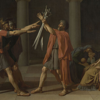 Jacques-Louis David. Avec l'aimable autorisation du musée du Louvre