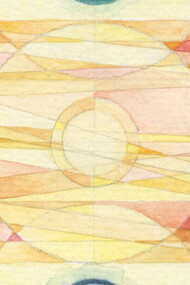 Transition #5, watercolour, 12 x 10cm, Mark Weighton, 2020