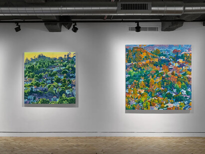 Seth Armstrong, Subrosa, exhibition view. Courtesy of Unit Gallery