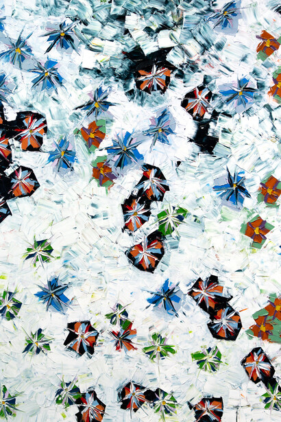 Cynthia Chapman, November (detail), 2025. Courtesy of Christopher Cutts Gallery 