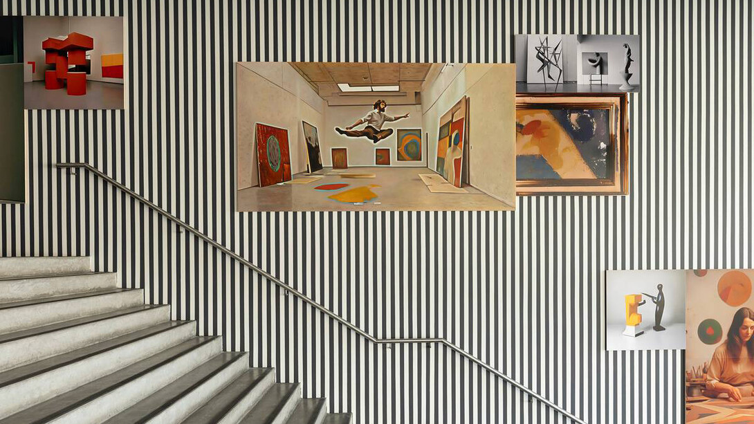 Diena Georgetti, The civilisation of the abstract, exhibition view. Courtesy of MCA