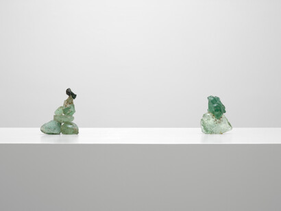 Thaddeus Mosley, Glass, exhibition view. Courtesy of Karma Gallery