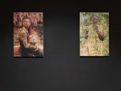 Jamie Vasta, House of roses, exhibition view. Courtesy of Patricia Sweetow Gallery