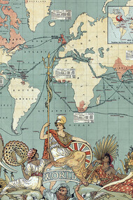 Great Britain is determined to never see the sun set on the remnants of the old British empire image by fineartamerica