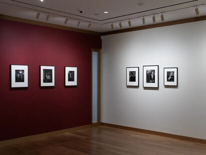 Brassaï, Paris by night, exhibition view. Courtesy of Howard Greenberg Gallery