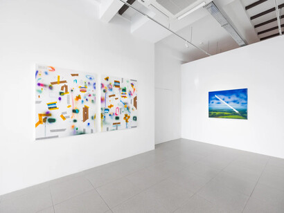 Jochen Mühlenbrink, Untaped, exhibition view. Courtesy of Cuturi Gallery