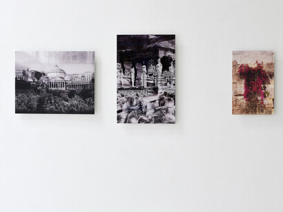 Davide Bramante, Jocu focu, exhibition view. Courtesy of Studio La Città