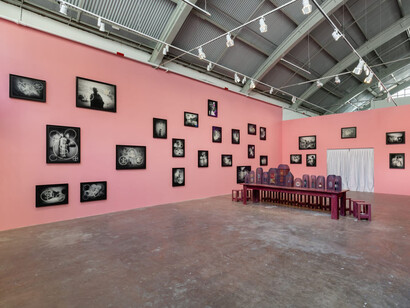 Paulo Nazareth, Nazarethana, vista da exposição. Cortesia da Galeria Mendes Wood DM