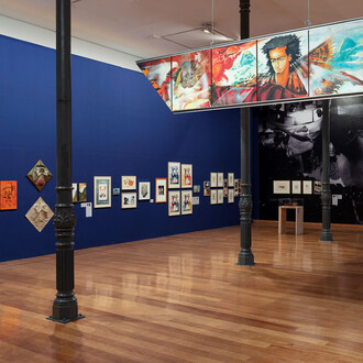 Flávio Império: you have the will and it is free, exhibition view. Courtesy of Pinacoteca