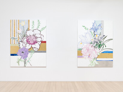 Robert Kushner, I still  ♥️ Matisse, exhibition view. Courtesy of DC Moore Gallery