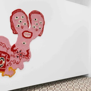 Sara Korshøj Christensen, It's true...I dreamt it myself! Vista da exposição. Cortesia da Galeria Nave