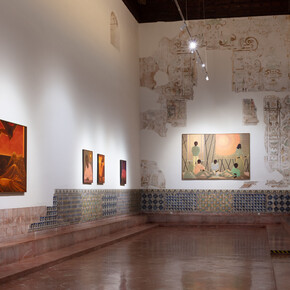 Jem Perucchini, The diaphanous soul of a motionless morning, exhibition view. Courtesy of Centro Andaluz de Arte Contemporáneo. Photo by Pepe Morón