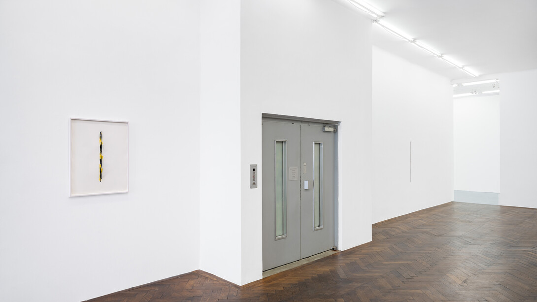 Fred Sandback, The complete multiples, 1968–94, ausstellungsansicht. Mit freundlicher genehmigung der Galerie Hubert Winter