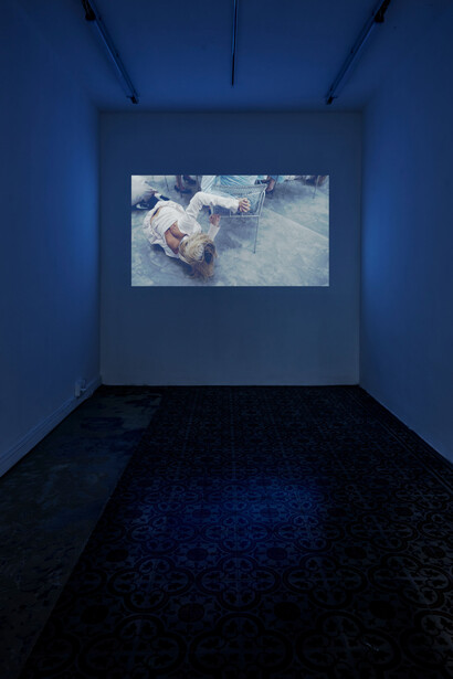 Dorota Gawęda e Eglė Kulbokaitė, Incommunicability is itself a source of pleasures, veduta della mostra. Cortesia di The Address