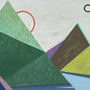 Yeong-Hi Paik, View from train III (detail). Courtesy of Kate Oh Gallery