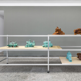 Manuel Graf, Academy, ausstellungsansicht. Mit freundlicher genehmigung der Van Horn Gallery. Foto von Johannes Bendzulla