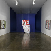 Jonathas de Andrade, Permanência relâmpago [Permanent lightning strike], exhibition view. Courtesy of Nara Roesler Gallery