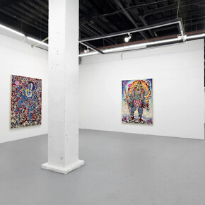 Zhen Guo, Embracing Kali, exhibition view. Courtesy of Ethan Cohen Gallery